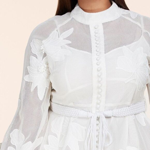 ❤️NEW L’atise by Amy Plus Size Cotton Blend Mini Dresses - Picture 7 of 9